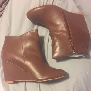Torrid wedge booties -BRAND NEW